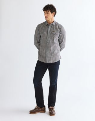 Greensboro Straight Low Stretch Jean in Glacier Blue