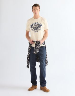 Regular Americana Tee in Antique White