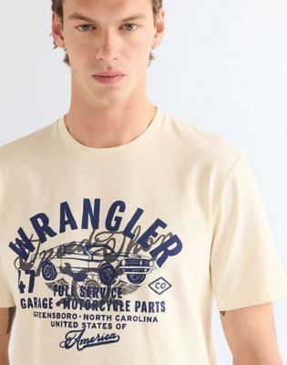 Regular Americana Tee in Antique White