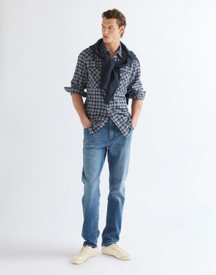 Redford Regular Tapered Toughlite Jean in Windstorm
