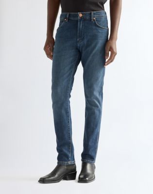 Larston Slim Tapered Toughlite Low Stretch Jean in Moonlit