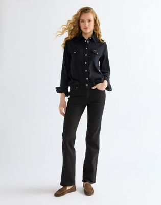 Straight Jean in Retro Black