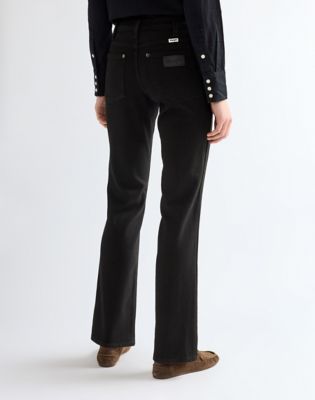 Straight Jean in Retro Black