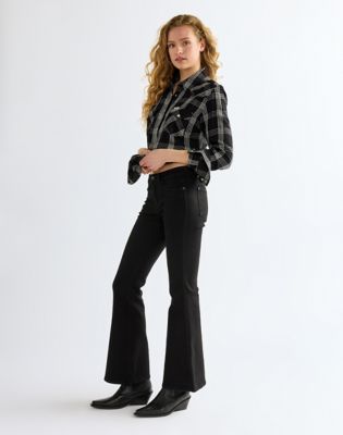 Montana Flare Jean in Retro Black