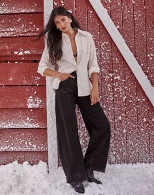 Lainey Wilson x Wrangler Tour Barrel Jean in Midnight