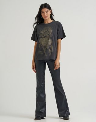 Lainey Wilson x Wrangler Golden Tex Tee in Nightshade
