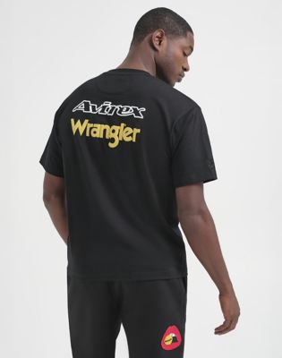 Wrangler&reg; x Avirex&reg; Tee in Black