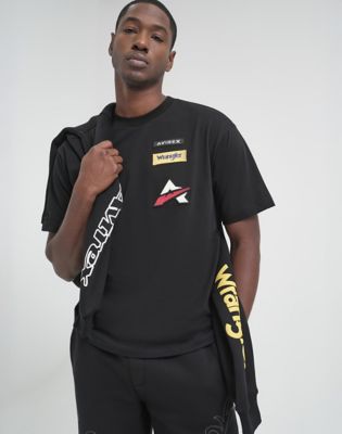 Wrangler&reg; x Avirex&reg; Tee in Black