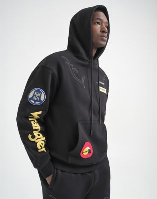 Wrangler&reg; x Avirex&reg; Hoodie in Black