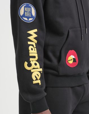 Wrangler&reg; x Avirex&reg; Hoodie in Black