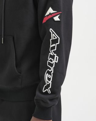 Wrangler&reg; x Avirex&reg; Hoodie in Black
