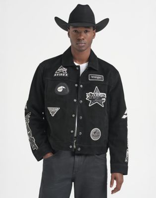Wrangler&reg; x Avirex&reg; Jacket in Black