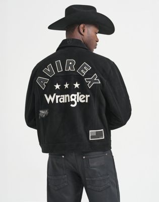 Wrangler&reg; x Avirex&reg; Jacket in Black