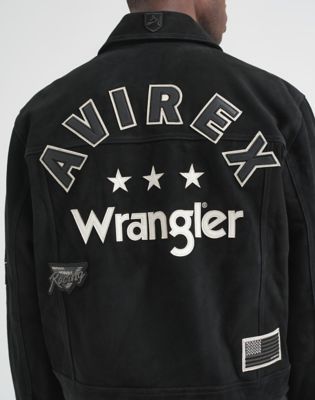 Wrangler&reg; x Avirex&reg; Jacket in Black