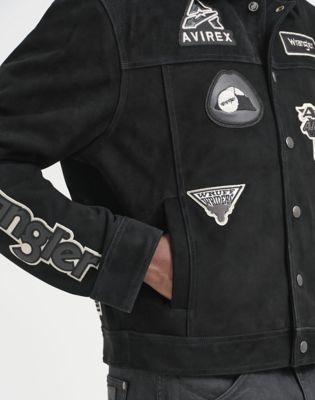 Wrangler&reg; x Avirex&reg; Jacket in Black