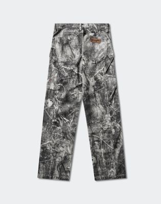 Wrangler X ROA Denim Cargo in Dark Owl Camo