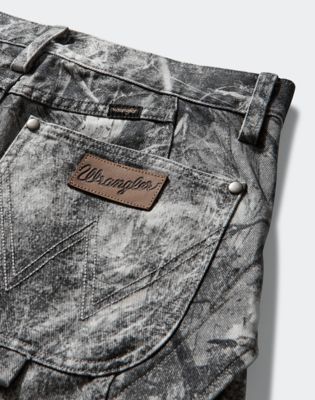 Wrangler X ROA Denim Cargo in Dark Owl Camo
