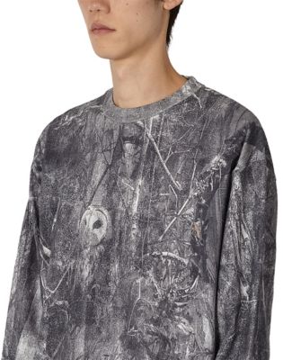 Wrangler X ROA Jersey Long Sleeve Tee in Dark Owl Camo