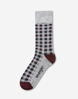 3-Pack Socks in Navy, Teal & Dahlia Check