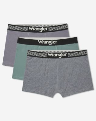 3-Pack Trunks in Charcoal, Forest & Poppyseed