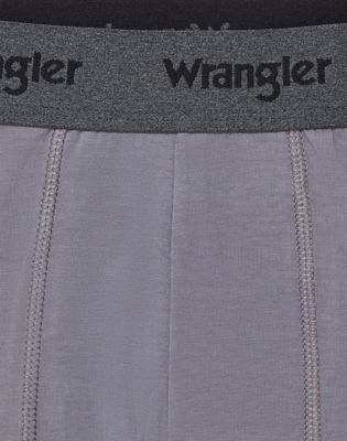 3-Pack Trunks in Charcoal, Black & Poppyseed