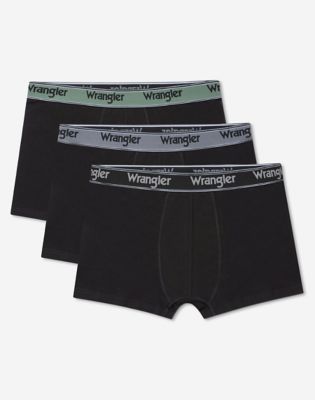 3-Pack Trunks in Black Mix