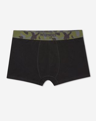 3-Pack Trunks in Pesto, Blue & Grey Camo