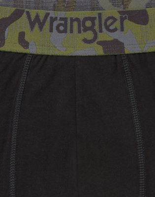 3-Pack Trunks in Pesto, Blue & Grey Camo
