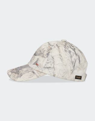 Wrangler X ROA Denim 6 Panel Cap in Light Owl Camo