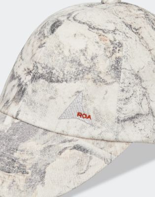 Wrangler X ROA Denim 6 Panel Cap in Light Owl Camo