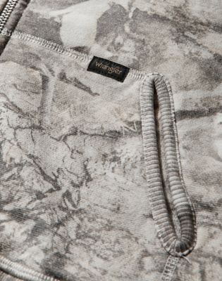 Wrangler X ROA Baby Hoodie in Light Owl Camo