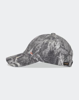 Wrangler X ROA Denim 6 Panel Cap in Dark Owl Camo