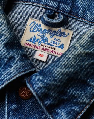 Wrangler x Imogene + Willie 11MJZ Denim Jacket in Indigo