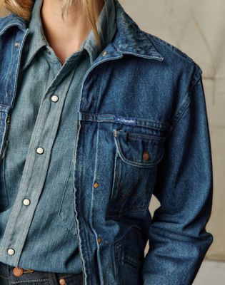 Wrangler x Imogene + Willie 11MJZ Denim Jacket in Indigo