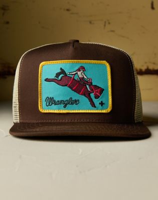 Wrangler x Imogene + Willie Trucker Hat in Brown