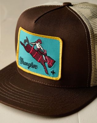 Wrangler x Imogene + Willie Trucker Hat in Brown