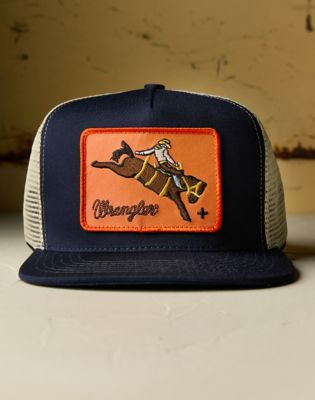 Wrangler x Imogene + Willie Trucker Hat in Blue