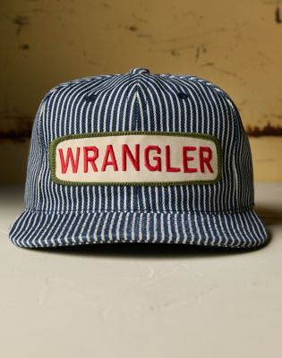 Wrangler x Imogene + Willie Stripe Cap in Hickory Stripe