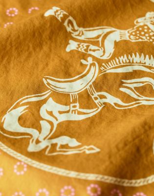 Wrangler x Imogene + Willie Bandana in Orange