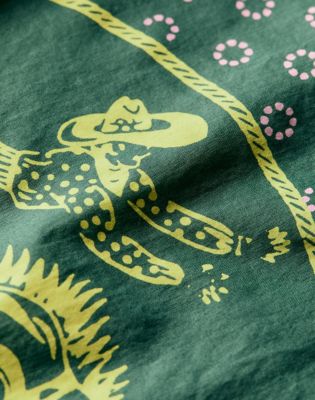 Wrangler x Imogene + Willie Bandana in Green