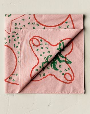 Wrangler x Imogene + Willie Bandana in Pink