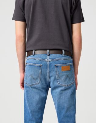 Basic Metal Loop Belt in Brown alternative view
