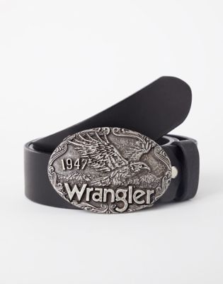 W Eagle Belt in Black