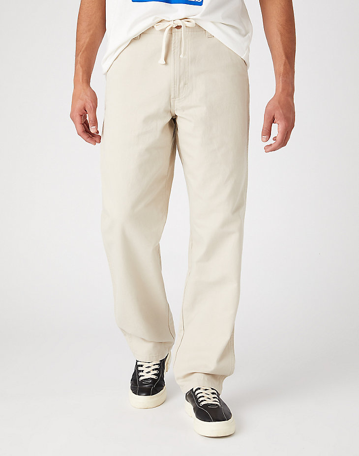 Casey Relaxed Chino in Pumice Stone main view