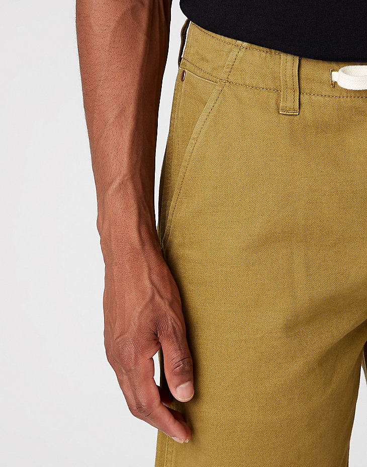 Casey Relaxed Shorts in Olive Drap alternative view 4