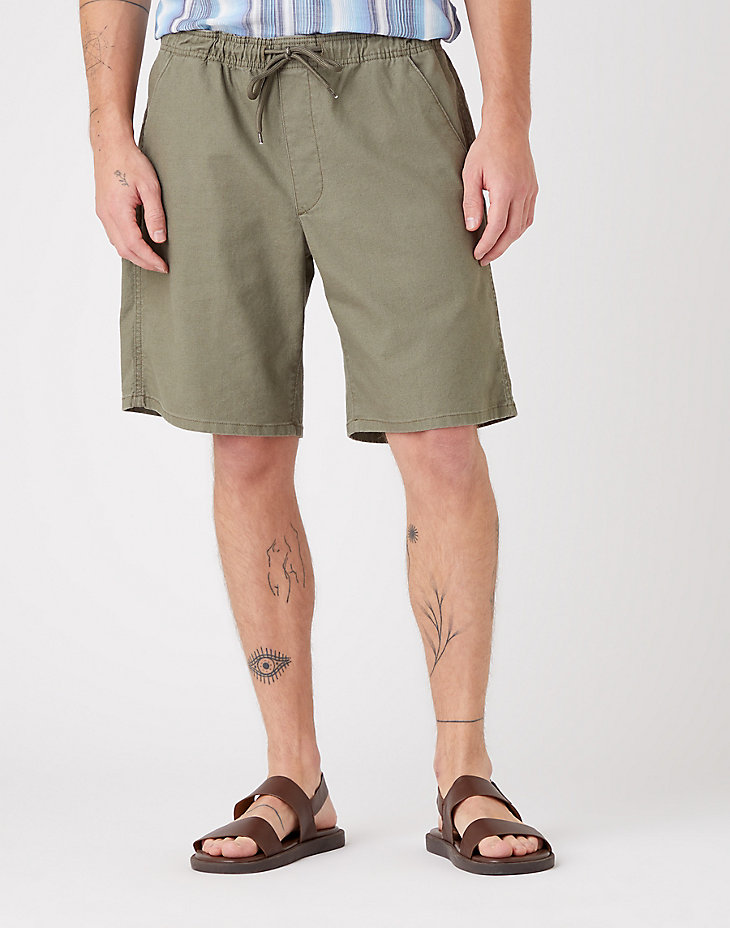Bermuda Shorts in Dusty Olive main view