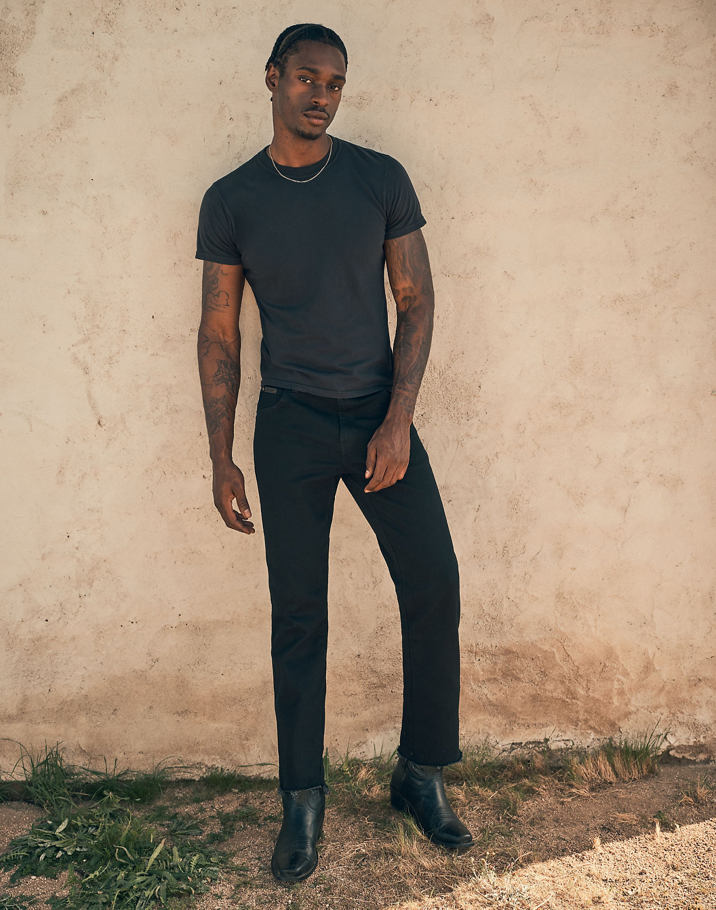 Wrangler Texas Stretch Regular Fit Denim Jeans New Men’s Black Overdye All Sizes