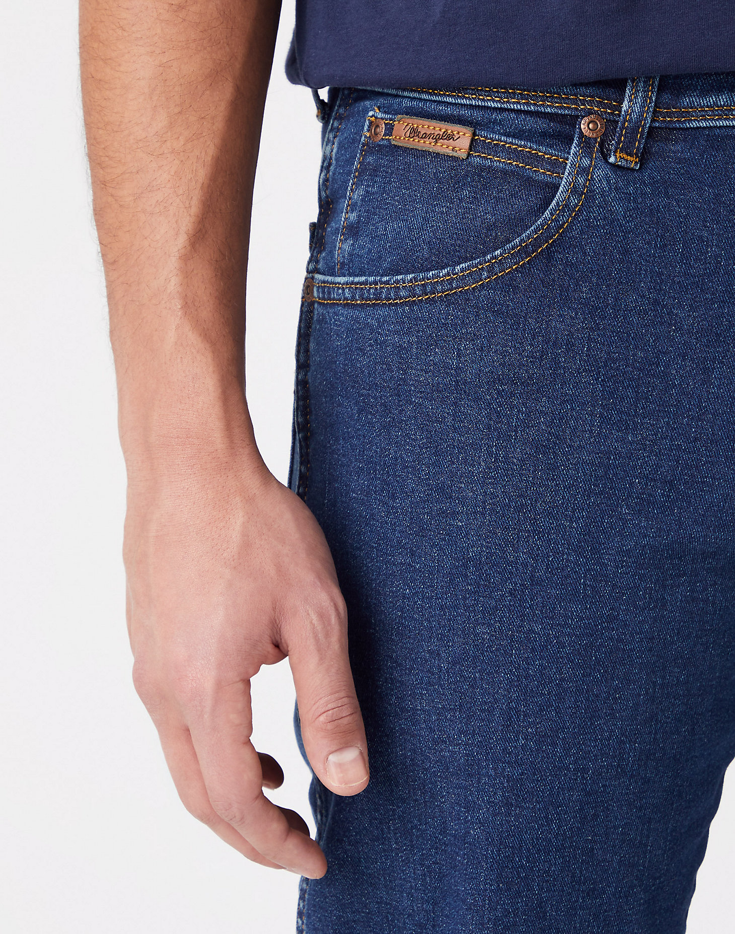 Pantalones vaqueros elásticos para hombre incluye cinturón Texas Regular Fit Wrangler 