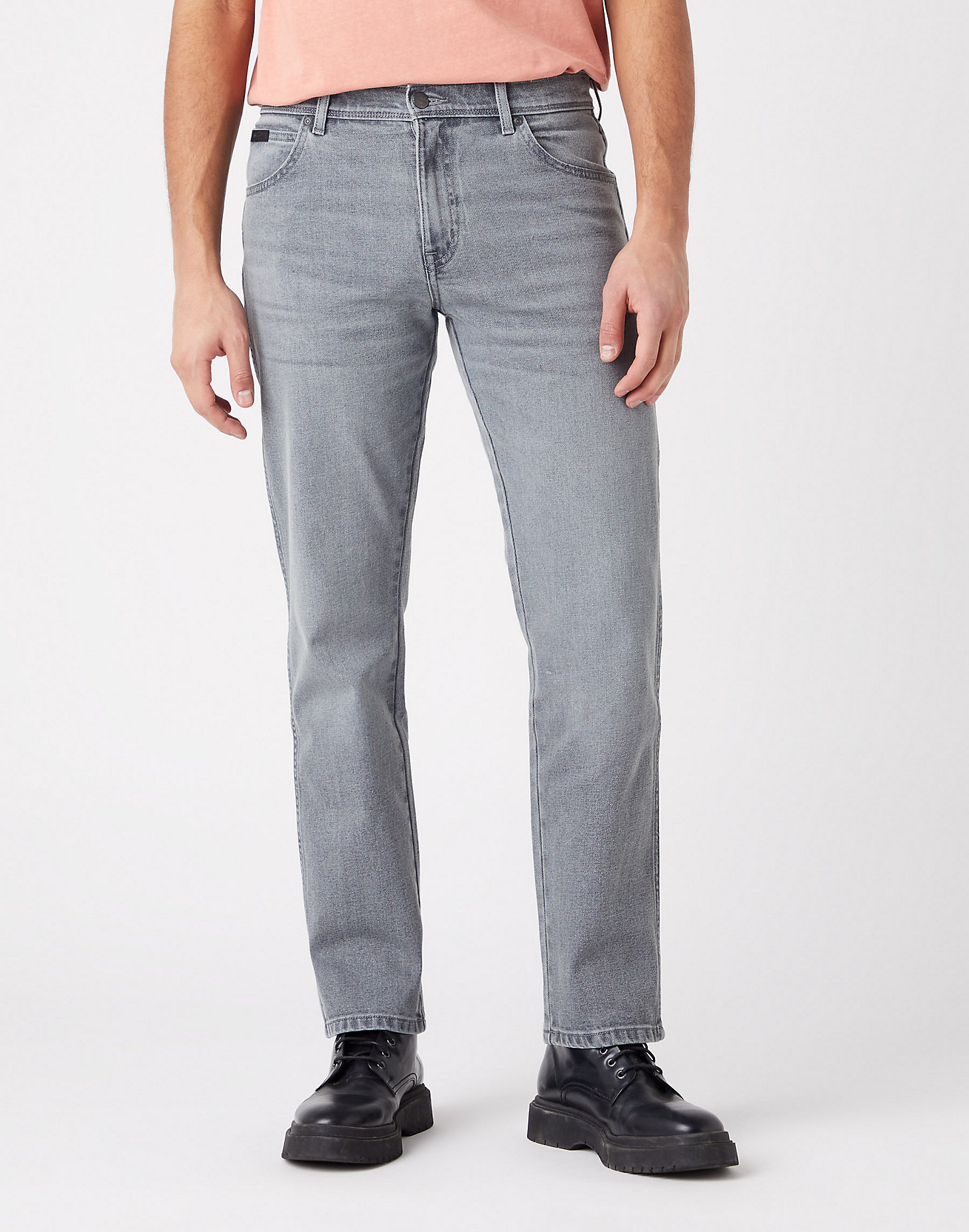Texas Slim Low Stretch Jeans in Golden Grey main view