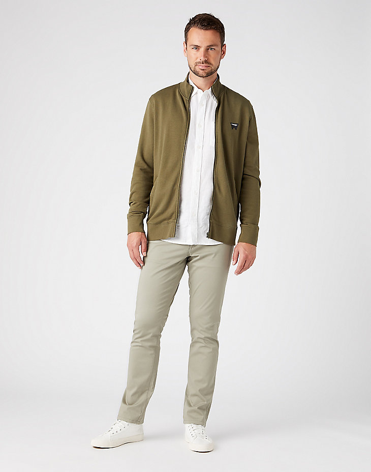 Texas Slim Trousers in Vetiver Green alternative view